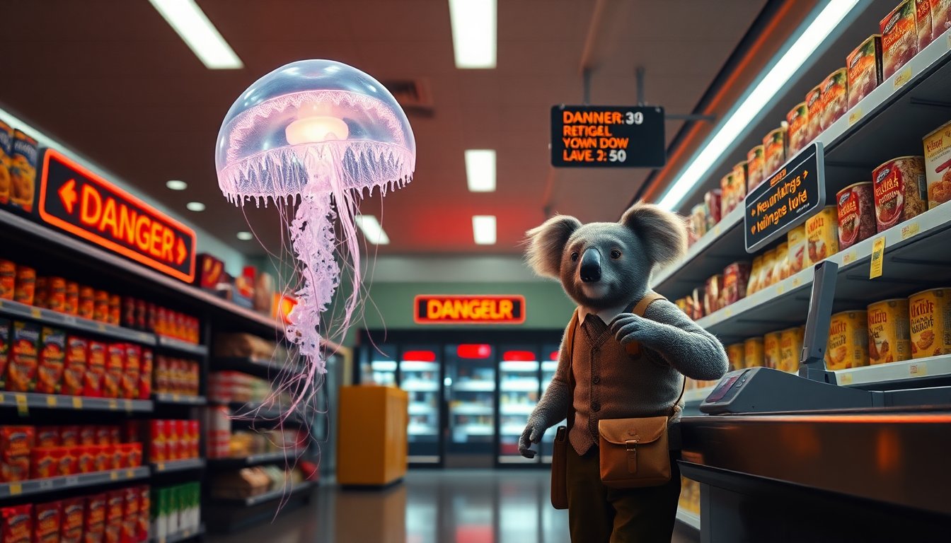 thrilling tale filmjila jellyfish koala checkout level